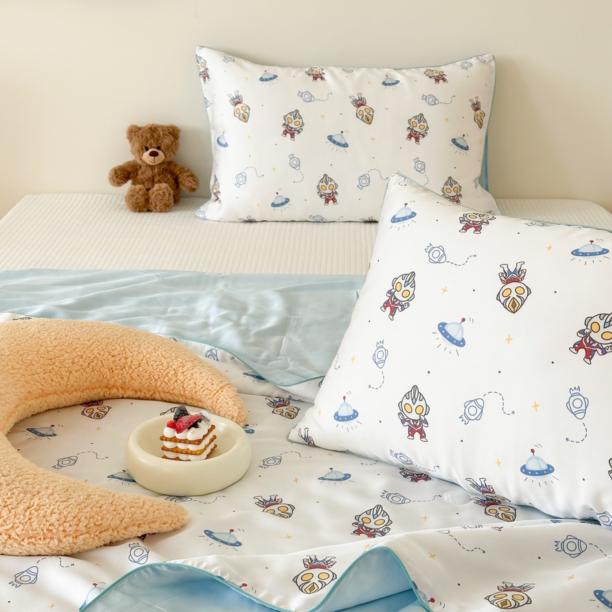 91家纺网 家纺一手货源 找家纺 西西家居 2025新款60支兰精天丝数码印花儿童夏被夏凉被空调被 小战士