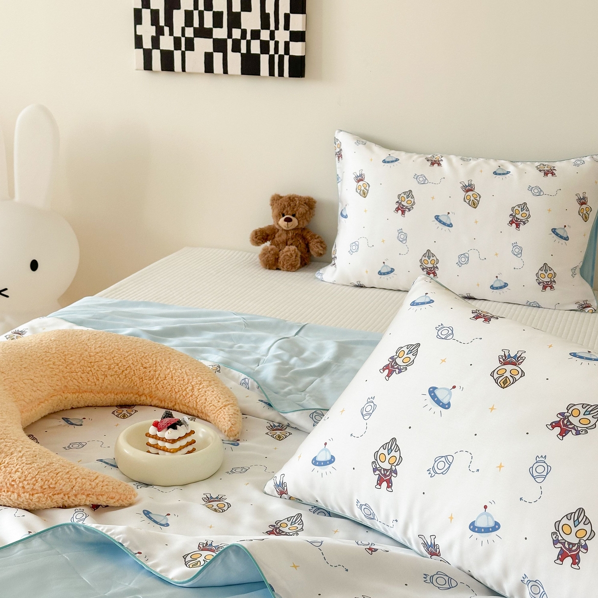 91家纺网 家纺一手货源 找家纺 西西家居 2025新款60支兰精天丝数码印花儿童夏被夏凉被空调被 小战士