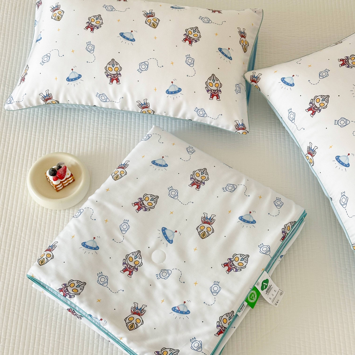 91家纺网 家纺一手货源 找家纺 西西家居 2025新款60支兰精天丝数码印花儿童夏被夏凉被空调被 小战士