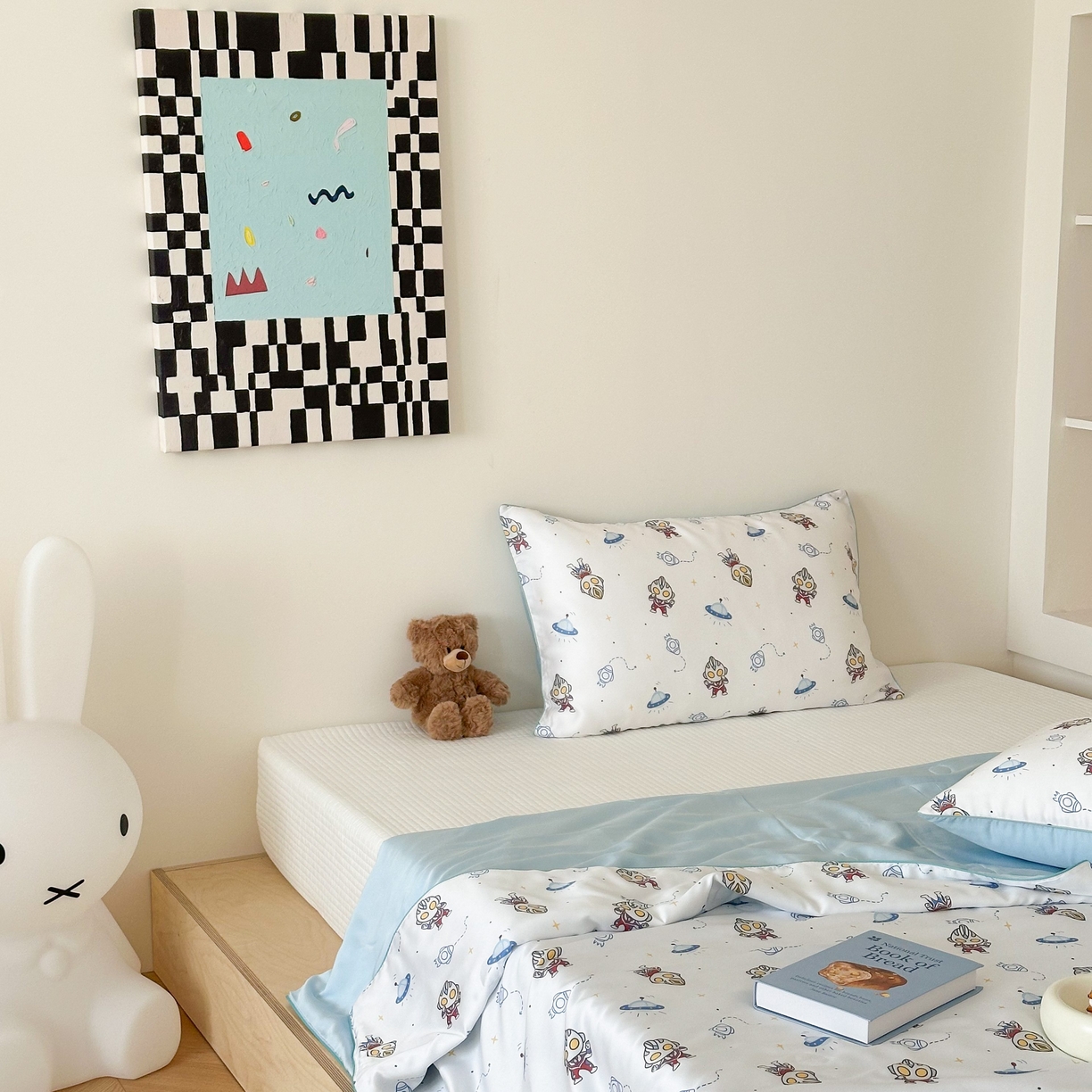 91家纺网 家纺一手货源 找家纺 西西家居 2025新款60支兰精天丝数码印花儿童夏被夏凉被空调被 小战士