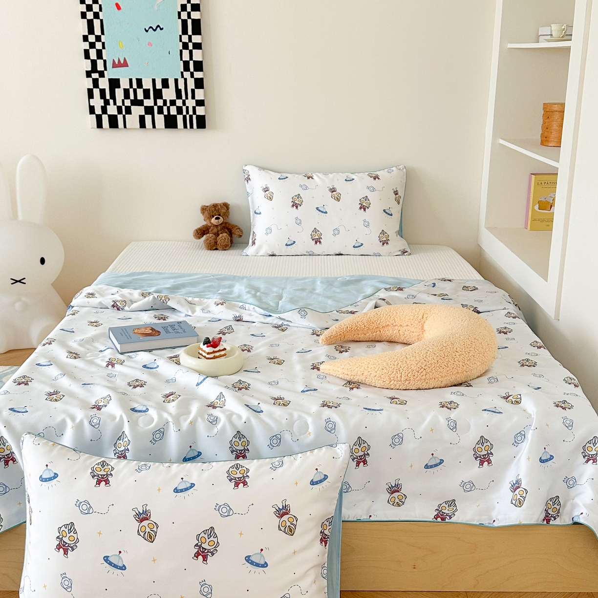 91家纺网 家纺一手货源 找家纺 西西家居 2025新款60支兰精天丝数码印花儿童夏被夏凉被空调被 小战士