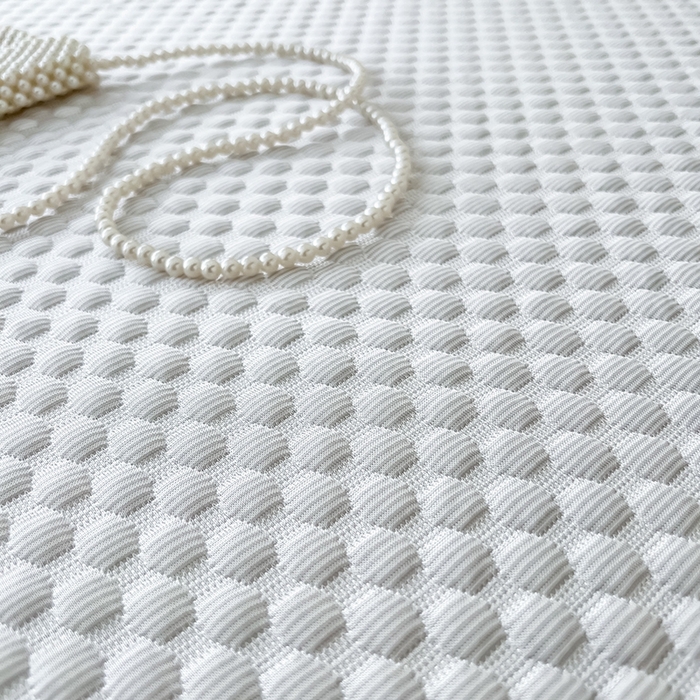 91家纺网 家纺一手货源 找家纺 857家居 2025新款冰雪凉豆豆床裙凉席三件套 冰雪豆豆席灰