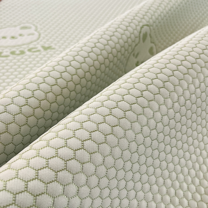 91家纺网 家纺一手货源 找家纺 857家居 2025新款提花冰豆豆凉席三件套 豆豆席绿熊