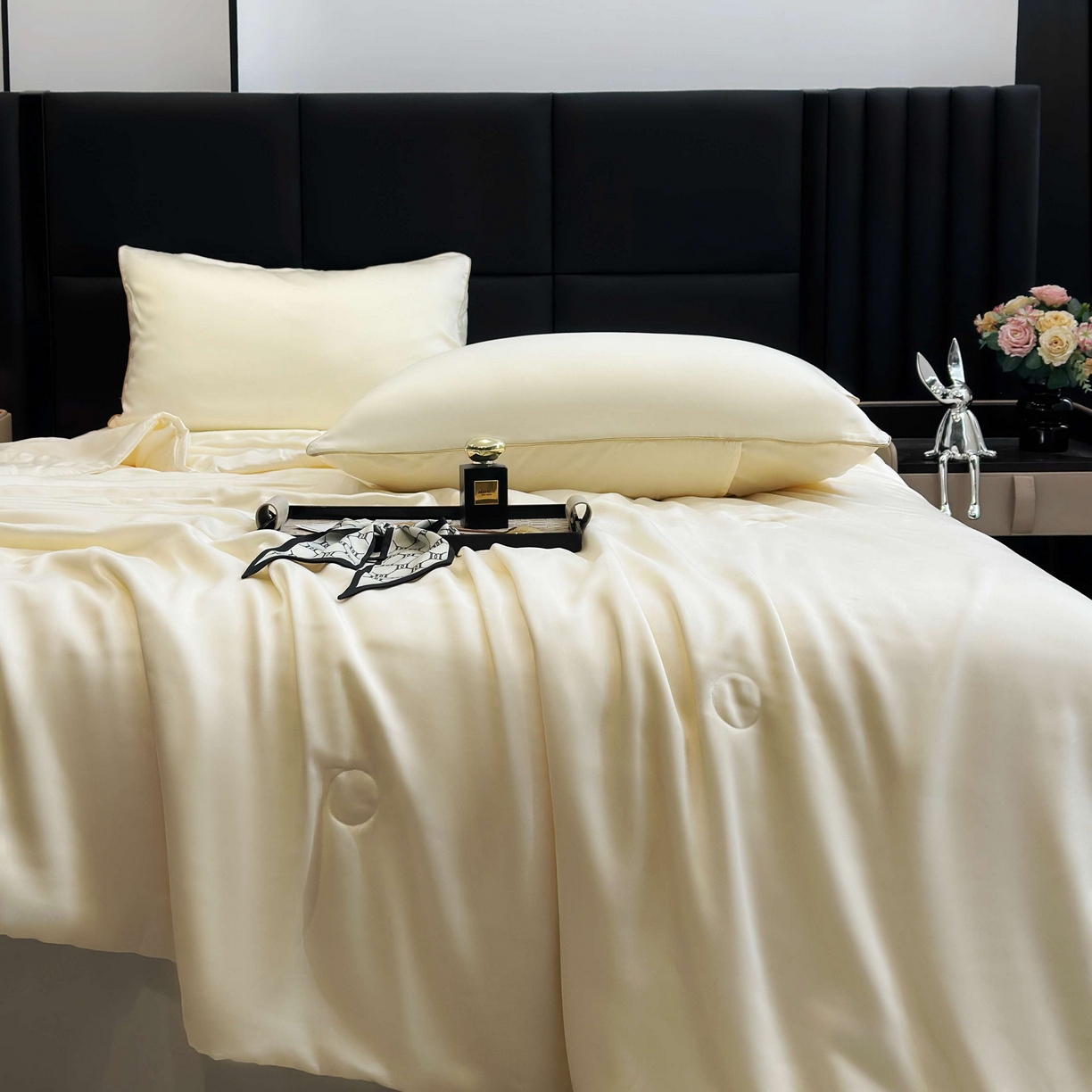 91家纺网 家纺一手货源 找家纺 （总）2025新款100%兰精天丝60支夏被单品夏被四件套