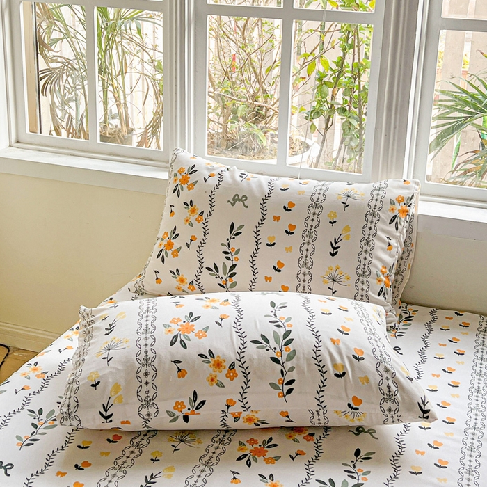 91家纺网 家纺一手货源 找家纺 （总）极梦家纺（支持定制） 2025新款芦荟棉印花枕套单枕套