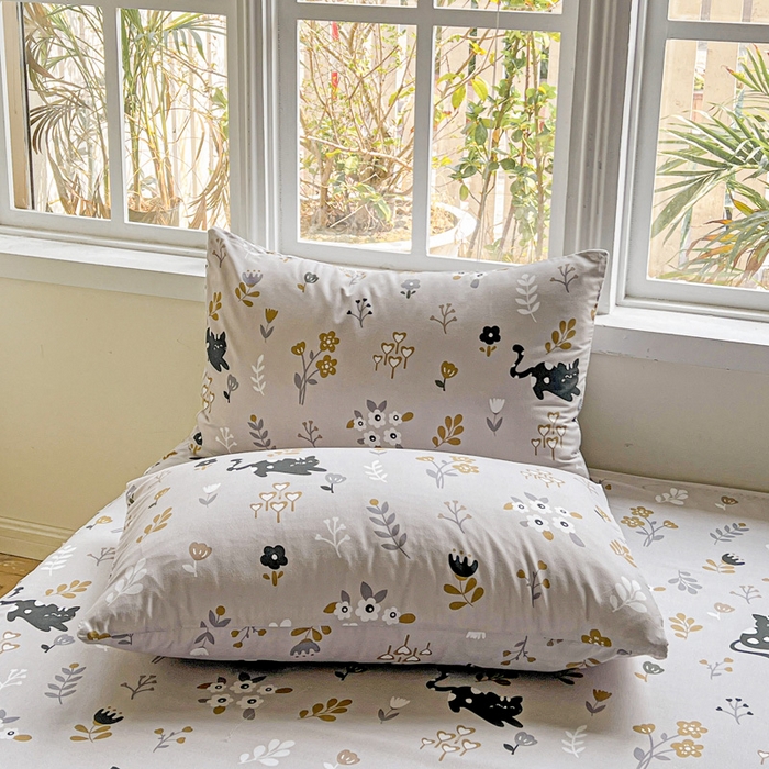 91家纺网 家纺一手货源 找家纺 （总）极梦家纺（支持定制） 2025新款芦荟棉印花枕套单枕套