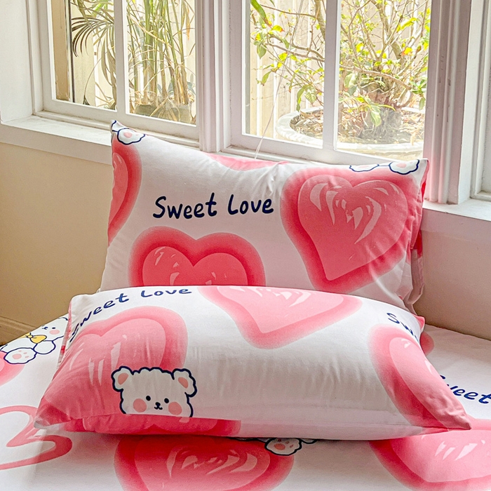 91家纺网 家纺一手货源 找家纺 （总）极梦家纺（支持定制） 2025新款芦荟棉印花枕套单枕套