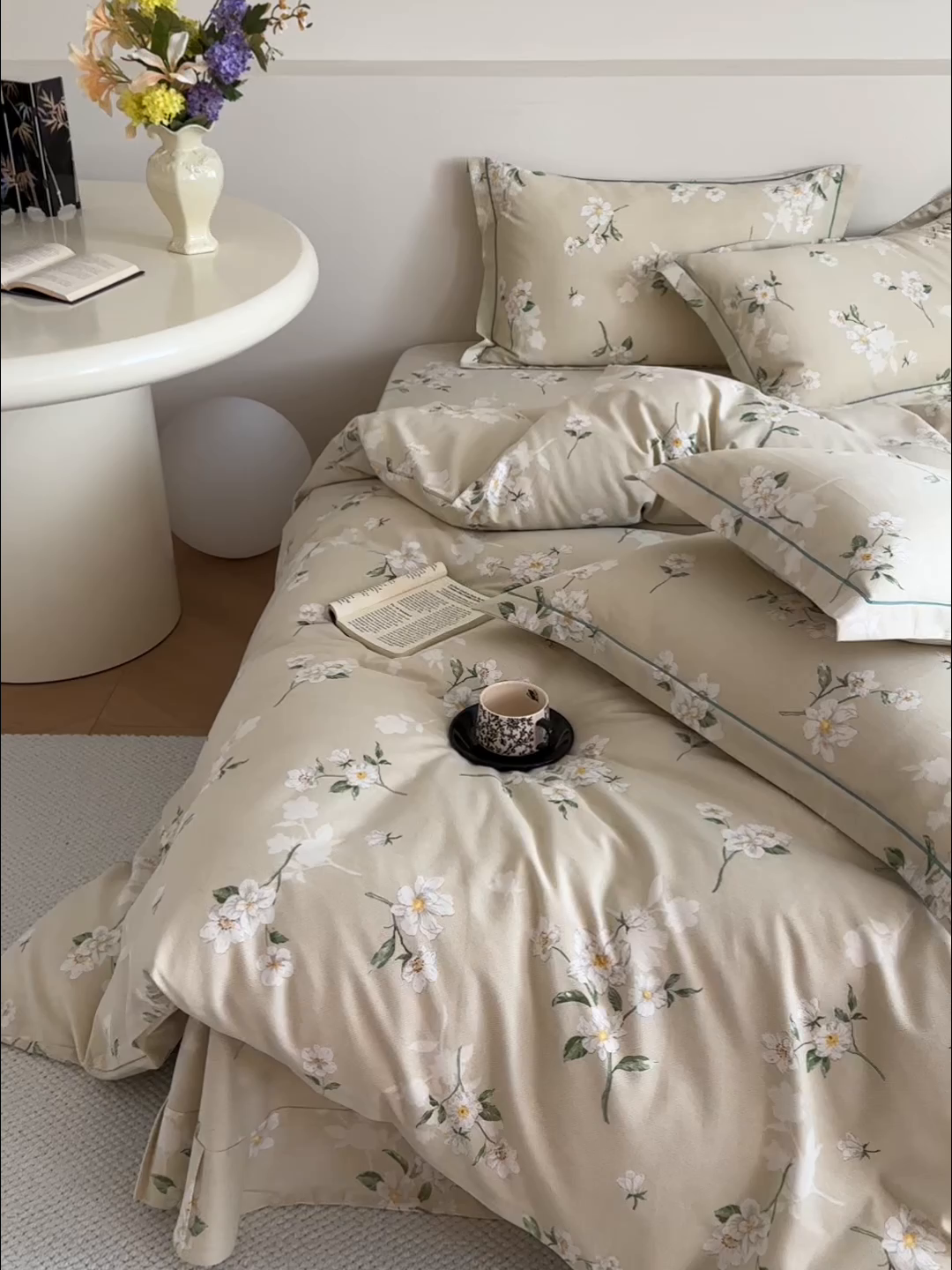 91家纺网 家纺一手货源 找家纺 塞纳 2026新款铂金暖绒加厚磨毛单被套 幽香