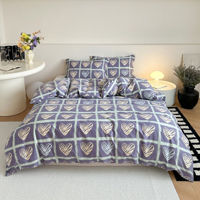 塞纳 2026新款铂金暖绒加厚磨毛单被套 飞扬