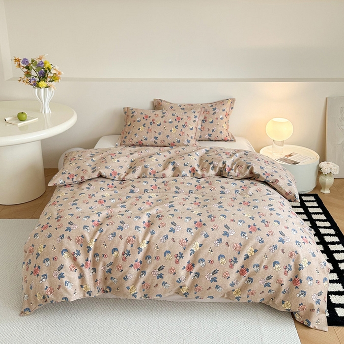 塞纳 2026新款铂金暖绒加厚磨毛单被套 爱丽莎