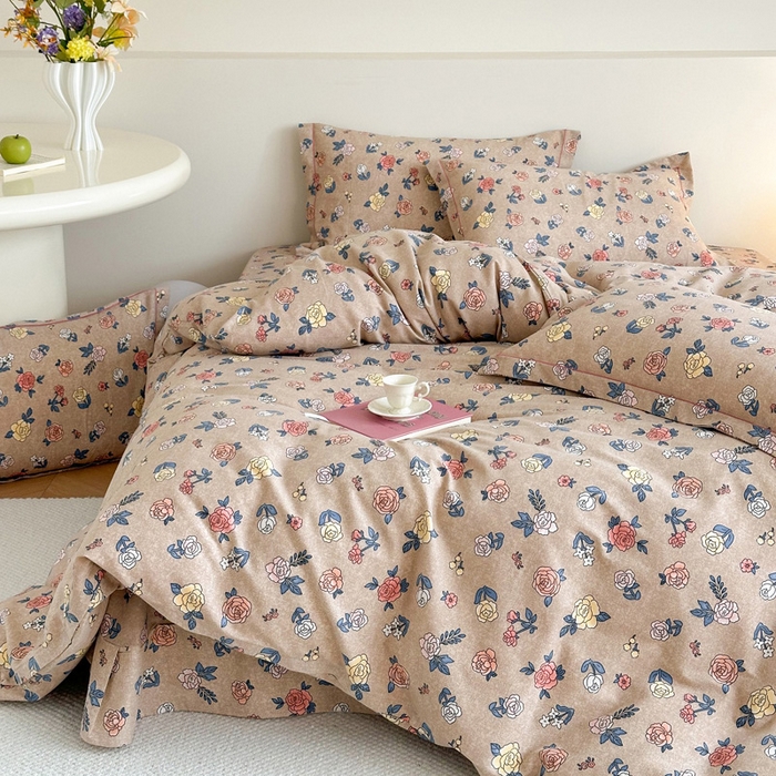 91家纺网 家纺一手货源 找家纺 塞纳 2026新款铂金暖绒加厚磨毛单被套 爱丽莎