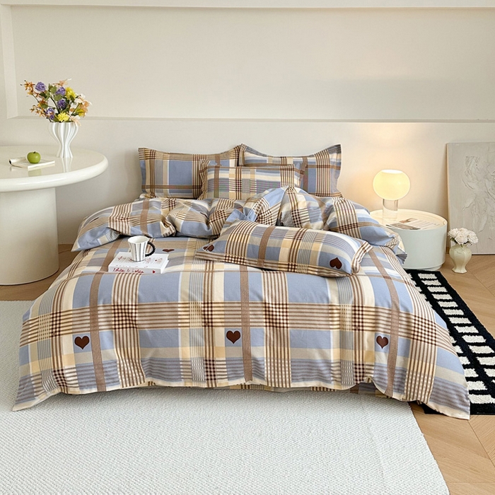 91家纺网 家纺一手货源 找家纺 塞纳 2026新款铂金暖绒加厚磨毛单被套 爱情条约