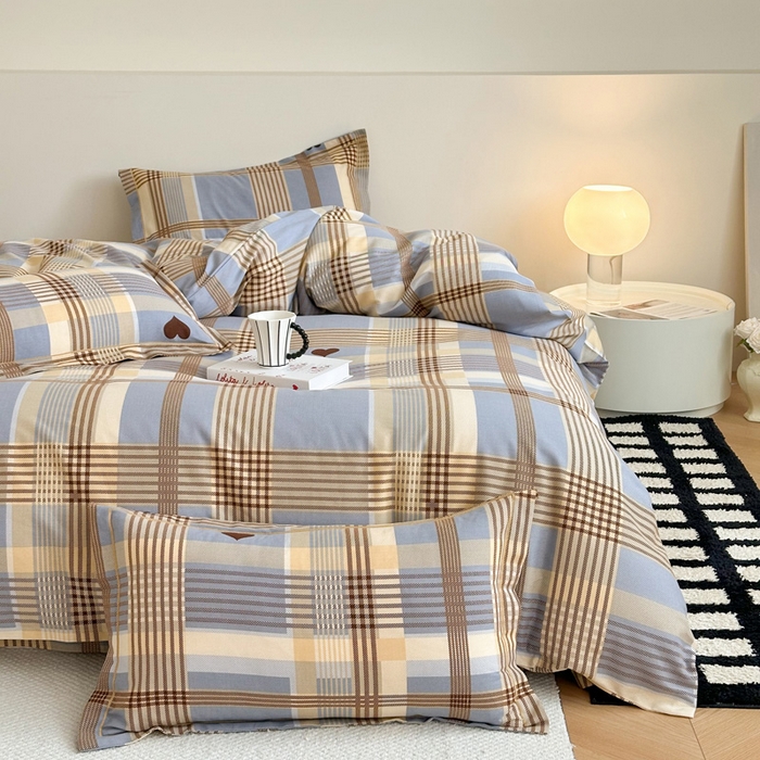 91家纺网 家纺一手货源 找家纺 塞纳 2026新款铂金暖绒加厚磨毛单被套 爱情条约