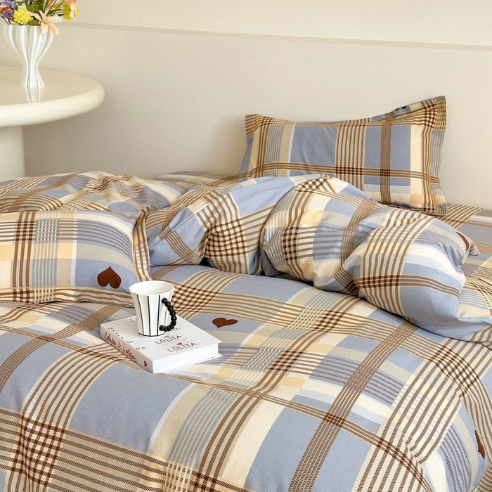 91家纺网 家纺一手货源 找家纺 塞纳 2026新款铂金暖绒加厚磨毛单被套 爱情条约