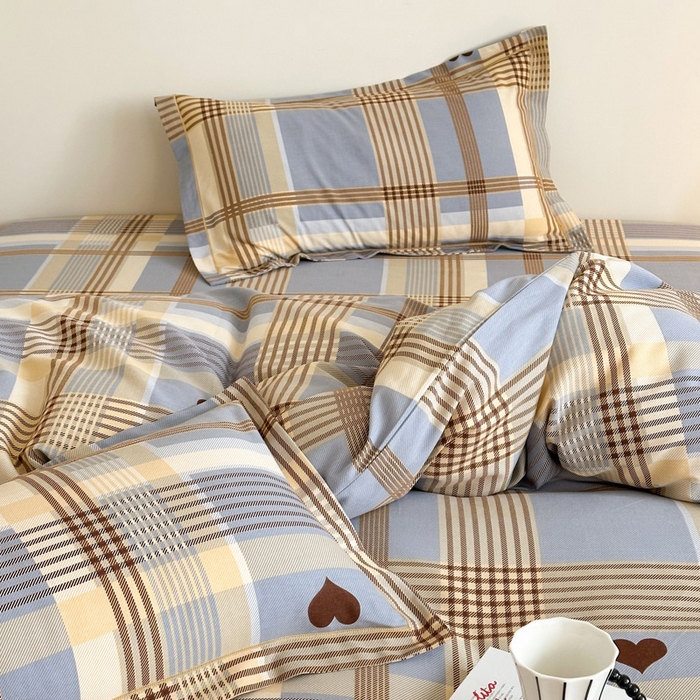 91家纺网 家纺一手货源 找家纺 塞纳 2026新款铂金暖绒加厚磨毛单被套 爱情条约