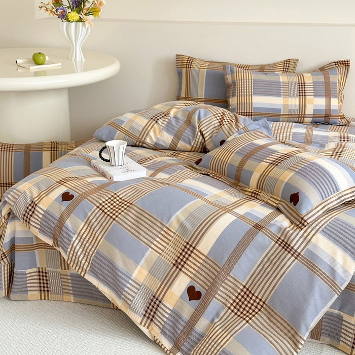 91家纺网 家纺一手货源 找家纺 塞纳 2026新款铂金暖绒加厚磨毛单被套 爱情条约