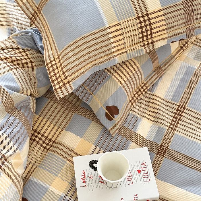 91家纺网 家纺一手货源 找家纺 塞纳 2026新款铂金暖绒加厚磨毛单被套 爱情条约