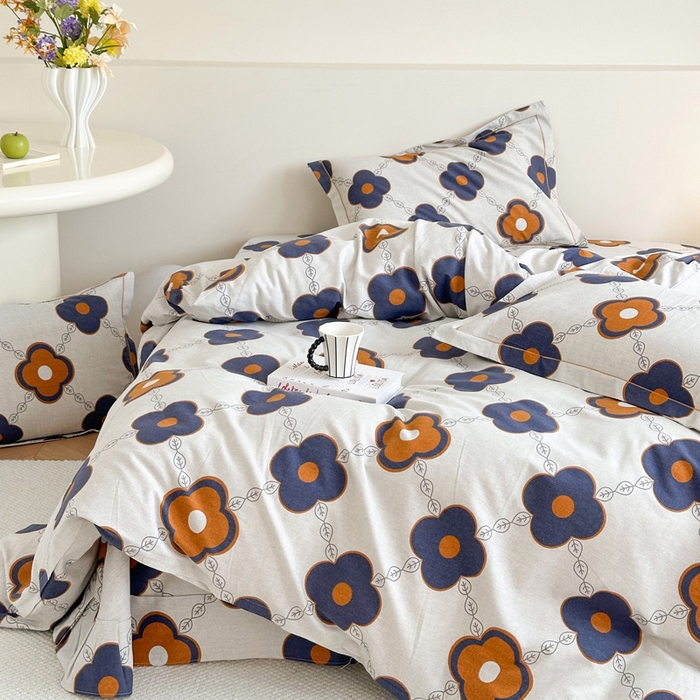 91家纺网 家纺一手货源 找家纺 塞纳 2026新款铂金暖绒加厚磨毛单被套 风尚