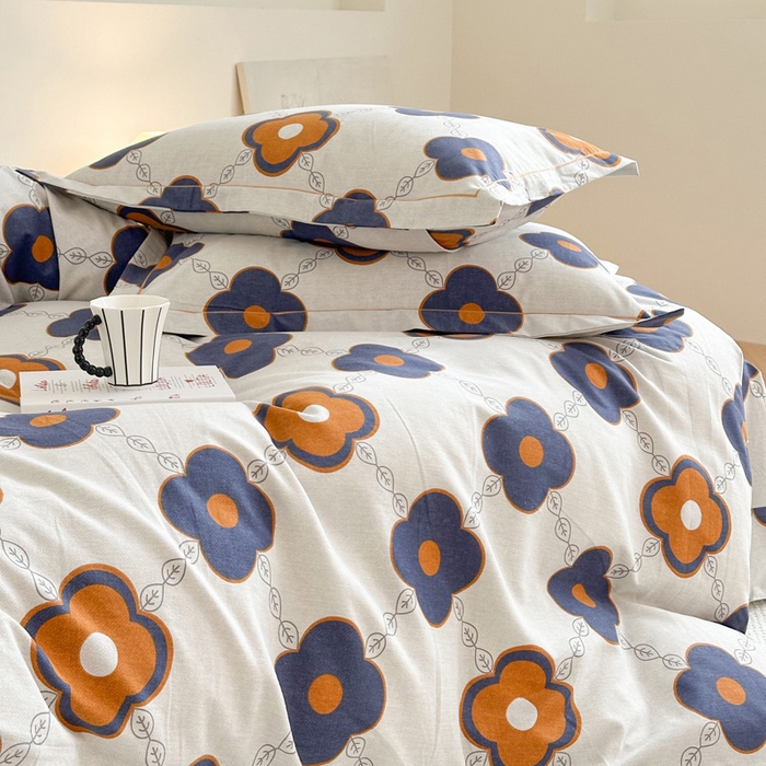 91家纺网 家纺一手货源 找家纺 塞纳 2026新款铂金暖绒加厚磨毛单被套 风尚