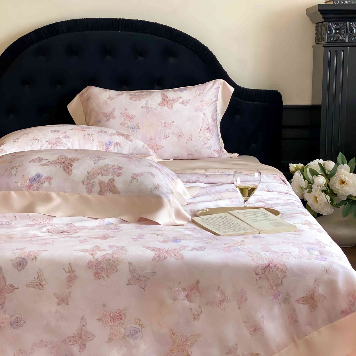 91家纺网 家纺一手货源 找家纺 （总）太古汇家居 2025新款兰精天丝活性数码印花夏被系列