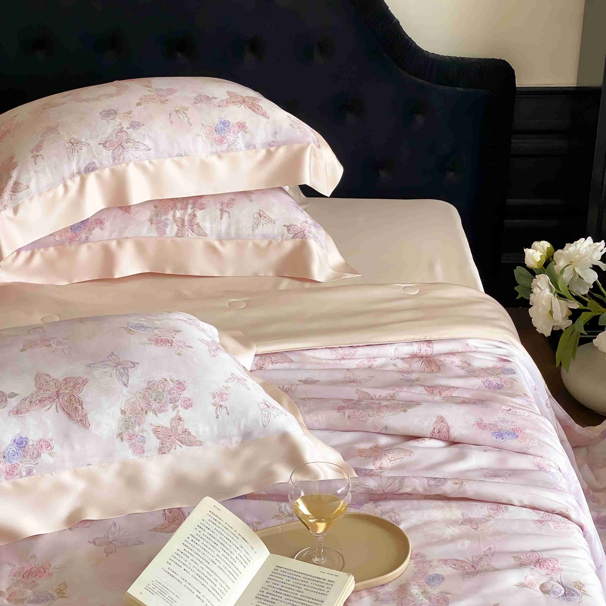 91家纺网 家纺一手货源 找家纺 （总）太古汇家居 2025新款兰精天丝活性数码印花夏被系列