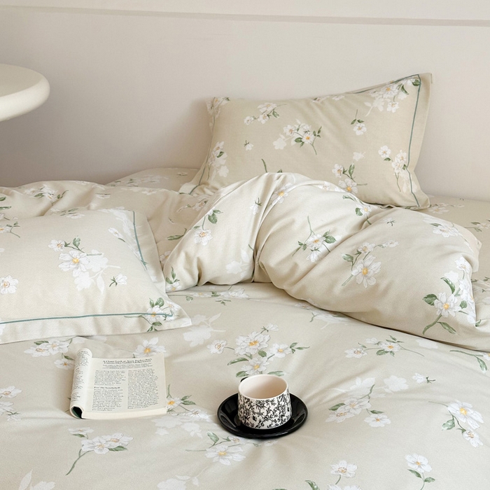 91家纺网 家纺一手货源 找家纺 塞纳 2026新款铂金暖绒加厚磨毛四件套 幽香