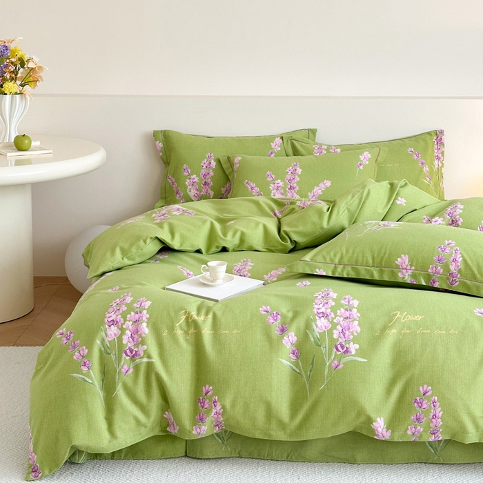 91家纺网 家纺一手货源 找家纺 塞纳 2026新款铂金暖绒加厚磨毛四件套 月落星辰