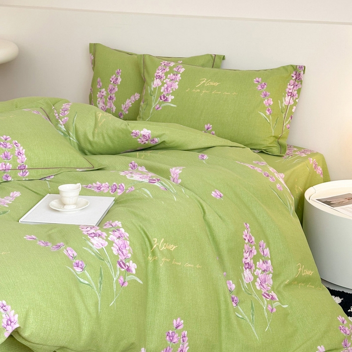 91家纺网 家纺一手货源 找家纺 塞纳 2026新款铂金暖绒加厚磨毛四件套 月落星辰