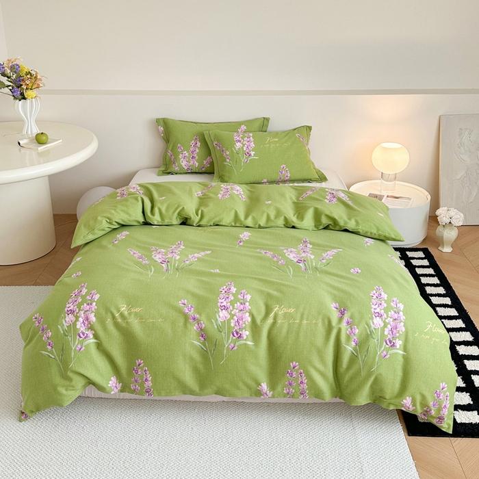 91家纺网 家纺一手货源 找家纺 塞纳 2026新款铂金暖绒加厚磨毛四件套 月落星辰