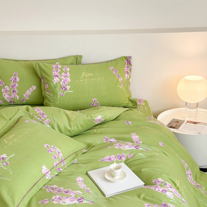 91家纺网 家纺一手货源 找家纺 塞纳 2026新款铂金暖绒加厚磨毛四件套 月落星辰