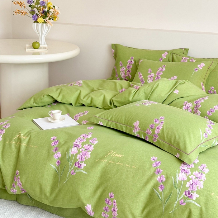 91家纺网 家纺一手货源 找家纺 塞纳 2026新款铂金暖绒加厚磨毛四件套 月落星辰