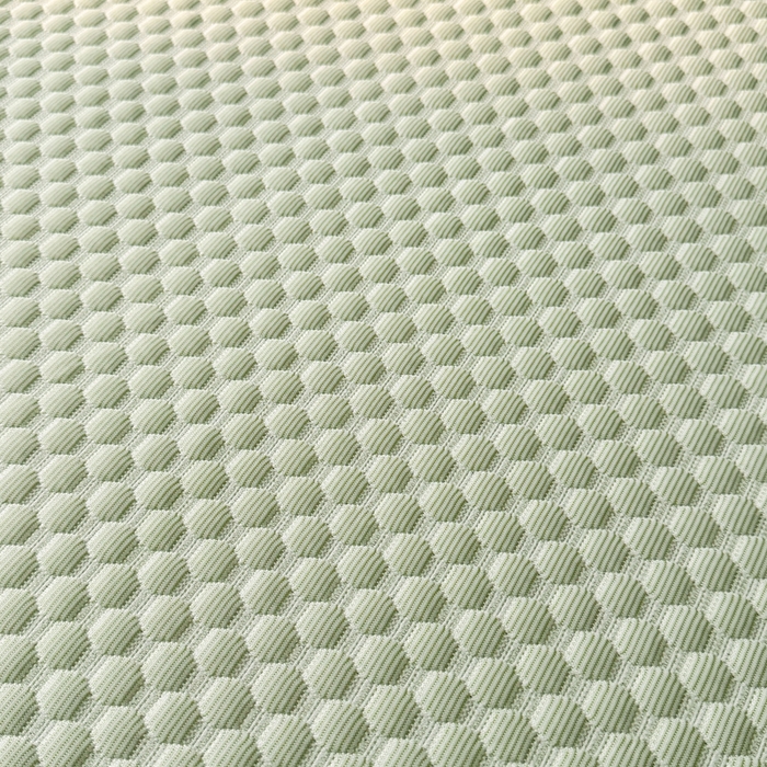 91家纺网 家纺一手货源 找家纺 梵朴 2025新款直播贴布刺绣凉感凉豆豆凉席席子三件套空调软席-幸运熊系列 幸运熊-绿