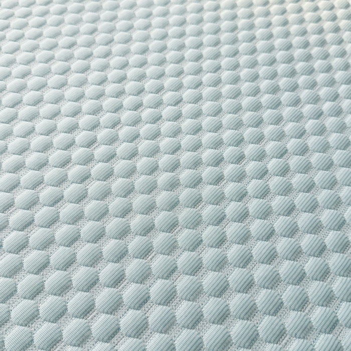 91家纺网 家纺一手货源 找家纺 梵朴 2025新款直播贴布刺绣凉感凉豆豆凉席席子三件套空调软席-幸运熊系列 幸运熊-蓝