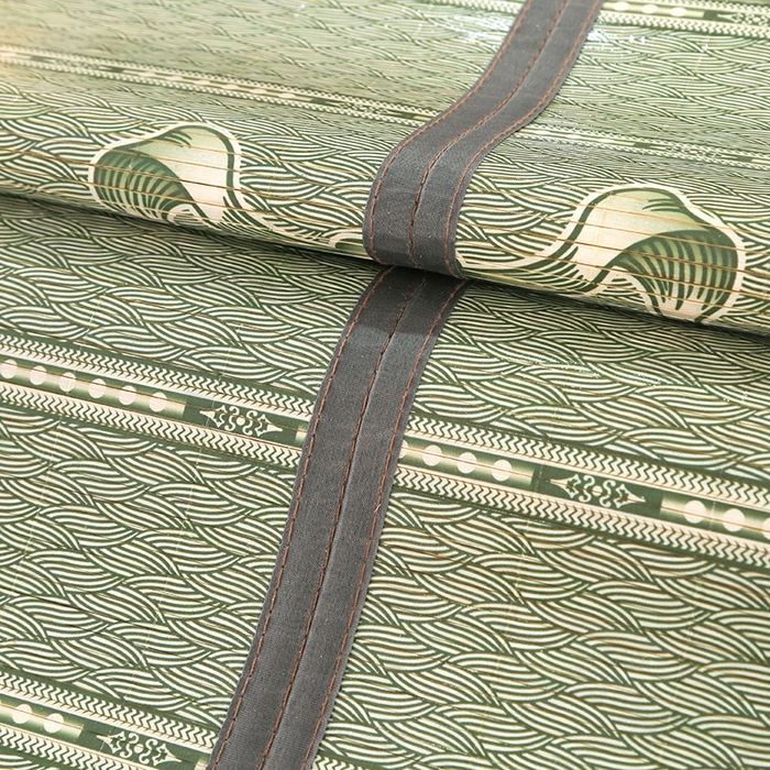 91家纺网 家纺一手货源 找家纺 （总）思雅庭 2025新款镜面水磨竹席席子