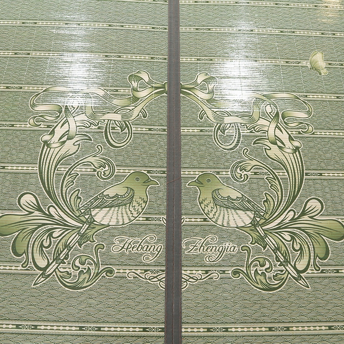 91家纺网 家纺一手货源 找家纺 （总）思雅庭 2025新款镜面水磨竹席席子