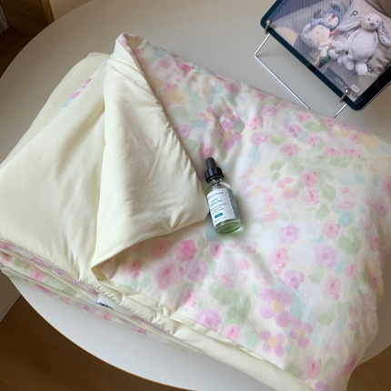 （总）桃喜2025新A类 “冰纱”双拼凉感双层纱锦氨夏被夏凉被空调被实拍图