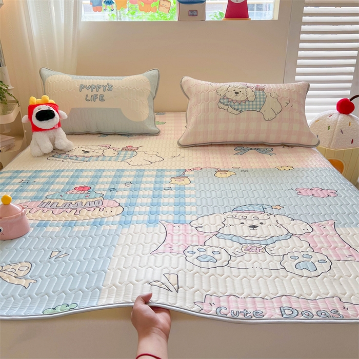 韩都家居 2025春夏新款ins大版卡通乳胶席凉席席子（包含买家秀）富贵狗