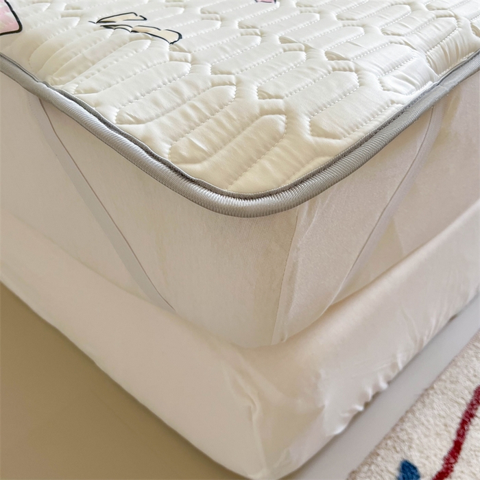 91家纺网 家纺一手货源 找家纺 韩都家居 2025春夏新款ins大版卡通乳胶席凉席席子（包含买家秀）富贵狗