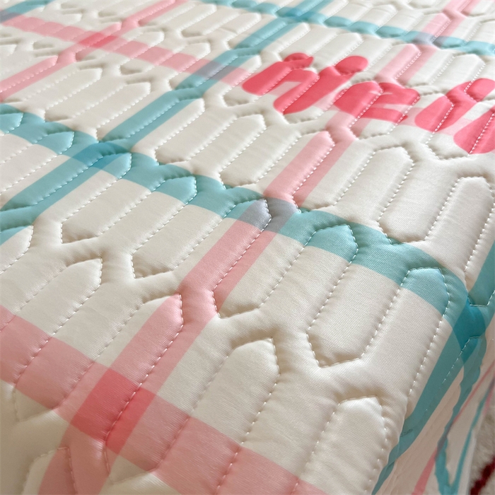 91家纺网 家纺一手货源 找家纺 韩都家居 2025春夏新款ins大版卡通乳胶席凉席席子（包含买家秀）格子猫猫