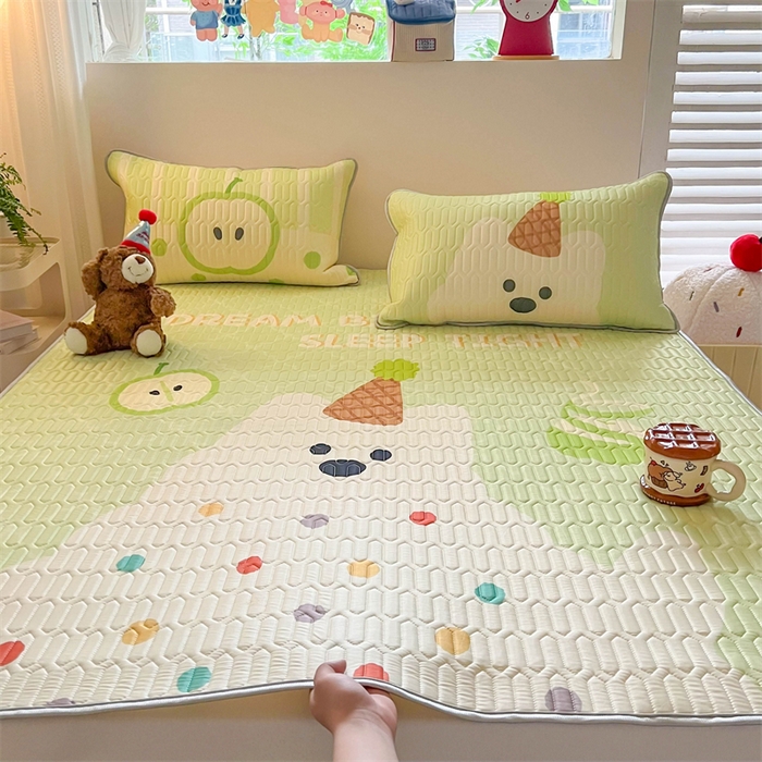 韩都家居 2025春夏新款ins大版卡通乳胶席凉席席子（包含买家秀）哈喽