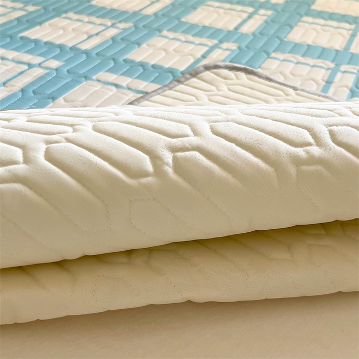 91家纺网 家纺一手货源 找家纺 韩都家居 2025春夏新款ins大版卡通乳胶席凉席席子（包含买家秀）苹果波点狗