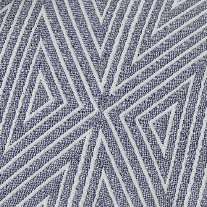 91家纺网 家纺一手货源 找家纺 卡奥家纺 2025新款水洗全棉四层纱盖毯毛巾被夏凉被  时光-蓝