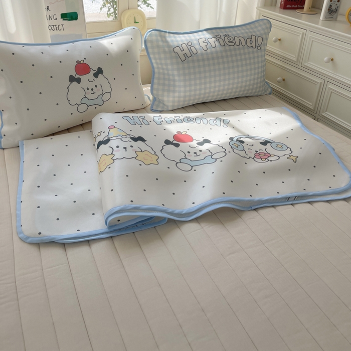 91家纺网 家纺一手货源 找家纺 顾里家纺 2025新款韩式Chic风冰感牛奶丝软席席子 会员➖5元 好友假期