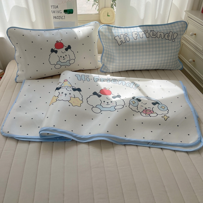 91家纺网 家纺一手货源 找家纺 顾里家纺 2025新款韩式Chic风冰感牛奶丝软席席子 会员➖5元 好友假期