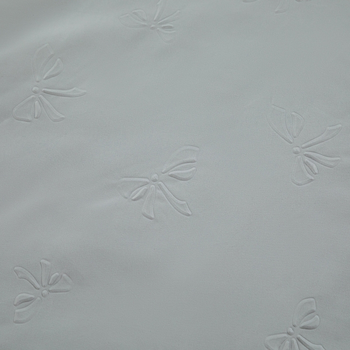 91家纺网 家纺一手货源 找家纺 宝宝纱2025新款5D压花针织水洗棉夏被 小半浅灰