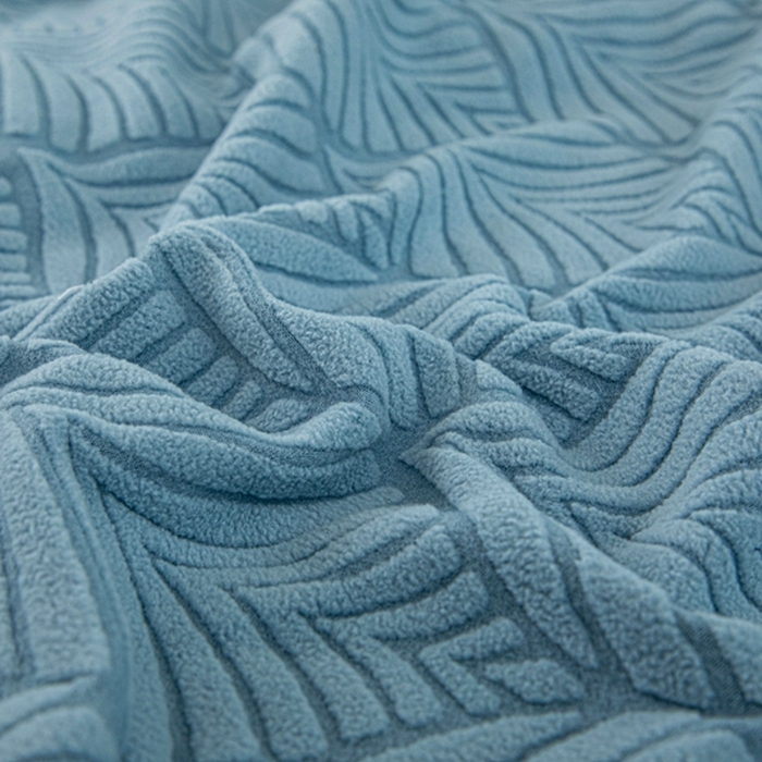 91家纺网 家纺一手货源 找家纺 沐沐2026新款和悦沙发笠 孔雀蓝