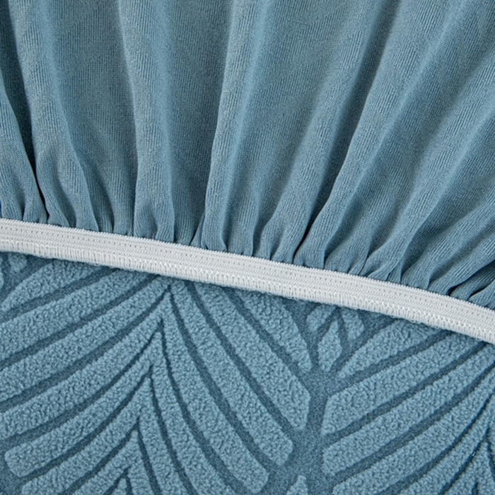 91家纺网 家纺一手货源 找家纺 沐沐2026新款和悦沙发笠 孔雀蓝