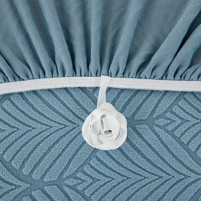 91家纺网 家纺一手货源 找家纺 沐沐2026新款和悦沙发套 孔雀蓝