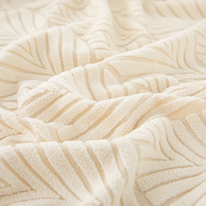 91家纺网 家纺一手货源 找家纺 沐沐2026新款和悦沙发套 亚麻白