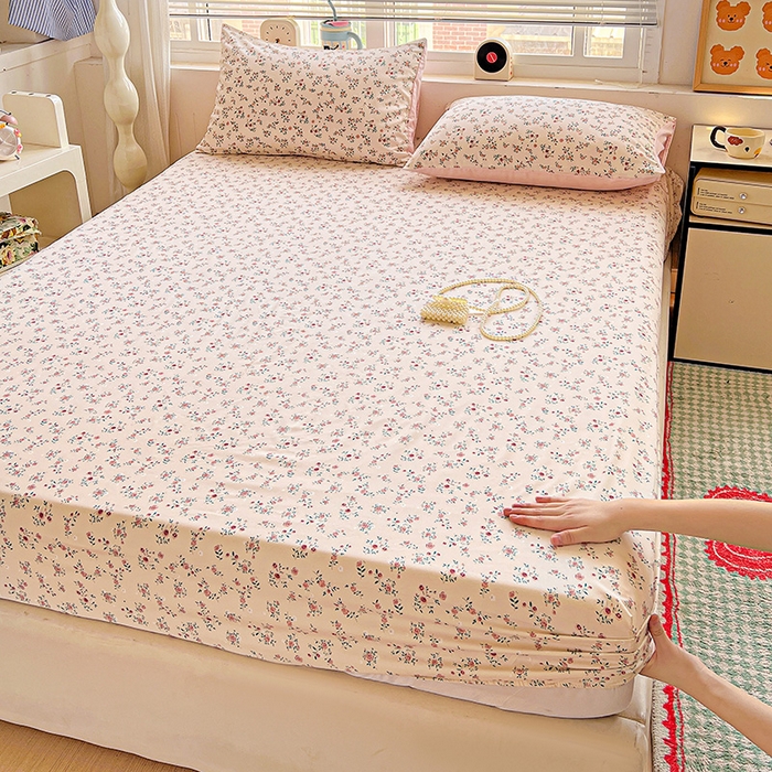 妖妖2025印花水洗单床笠 玫瑰之约